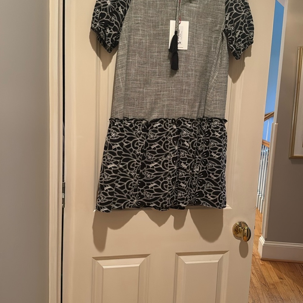 Black Puff Sleeve Mini Dress for Casual Occasions
